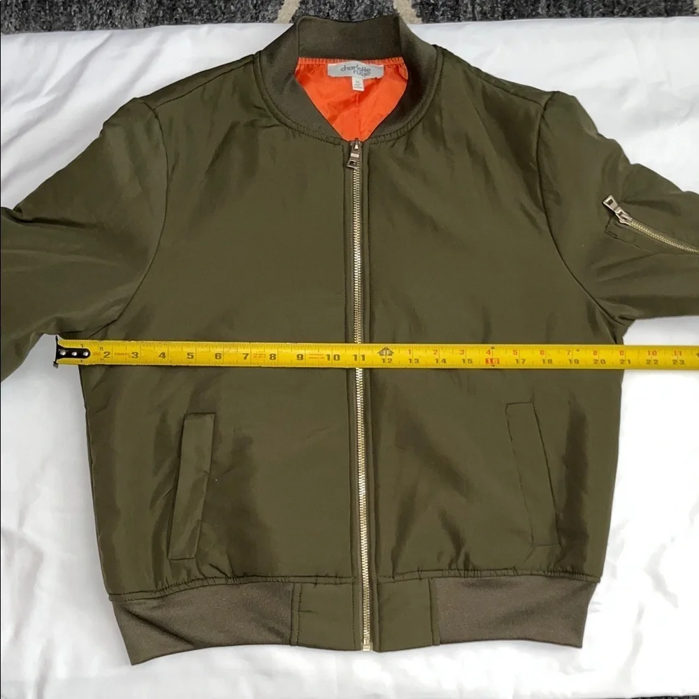 Charlotte Russe sleek bomber